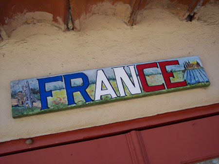 House of France sign